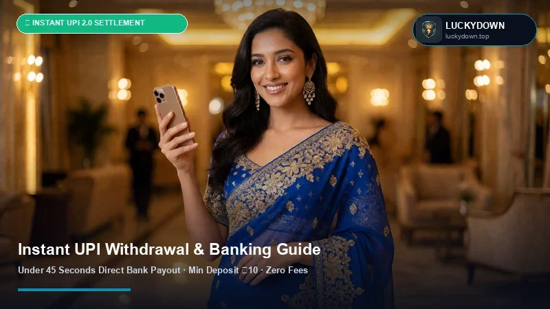 Luckydown Instant UPI Withdrawal & ₹50 INR Deposit Tutorial